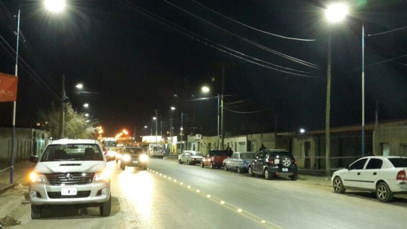 Iluminación vía publica